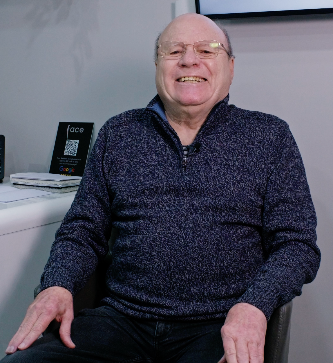 Patient testimonial video thumbnail